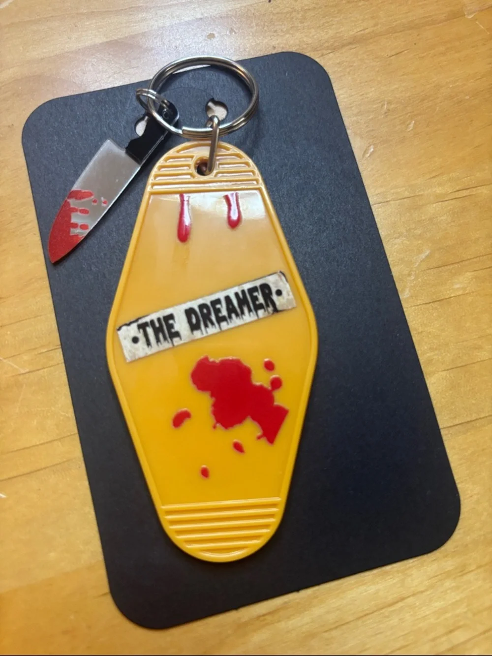Horror Fandom Vibes Handcrafted Motel Keychains - Pick One - Picture 5 of 9